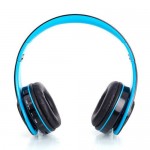 HY-812 Fold Wireless Head Wear Type Bluetooth V3.0 + EDR Stereo Sport Bluetooth Headset White